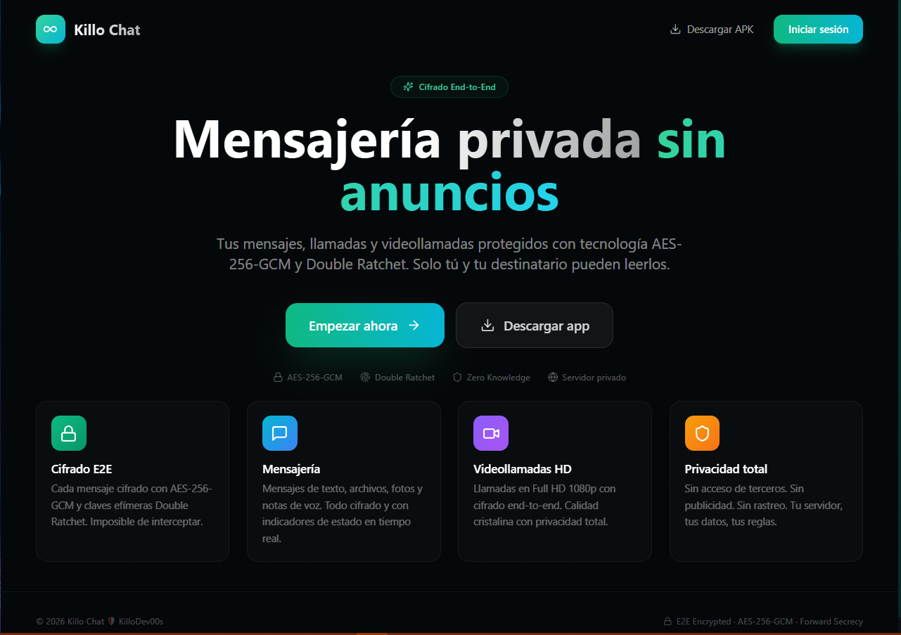 App Mensajeria cifrada